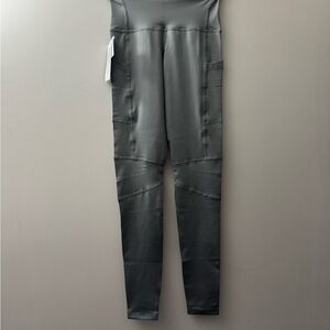 PSK Collective Gray High-Waisted Leggings XS